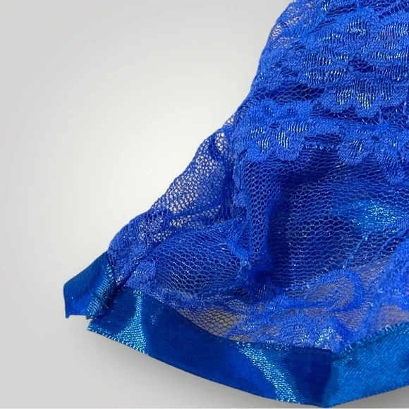 Lot/2 Hot Pink/Blue Lace Lingerie - Picture 15 of 16